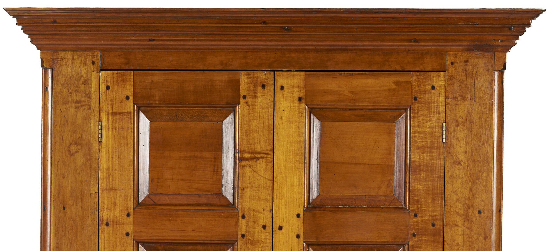 Lot 213: Southwest Virginia Chippendale Secretary Bookcase