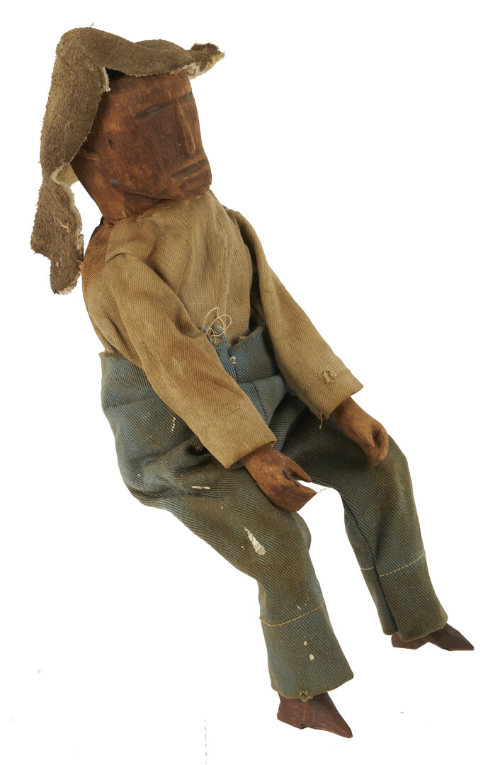 Lot 219: 3 East TN African American Folk Carvings