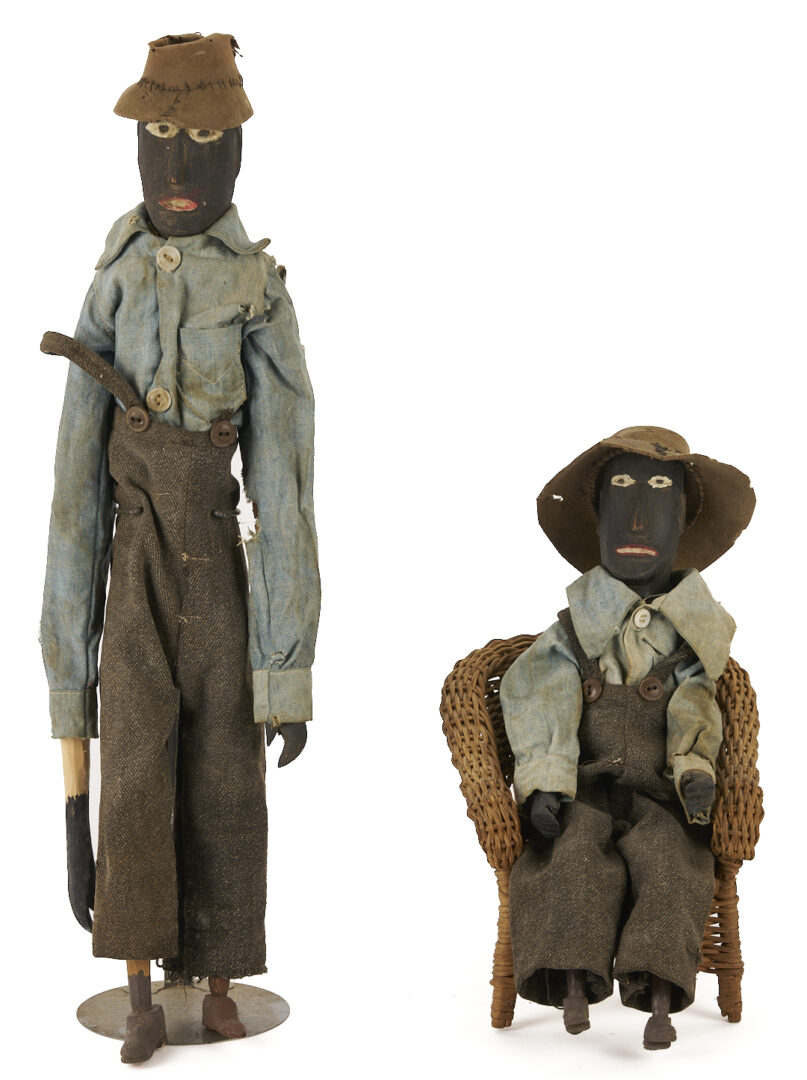 Lot 219: 3 East TN African American Folk Carvings