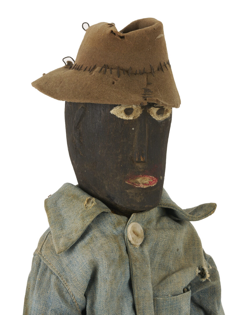 Lot 219: 3 East TN African American Folk Carvings