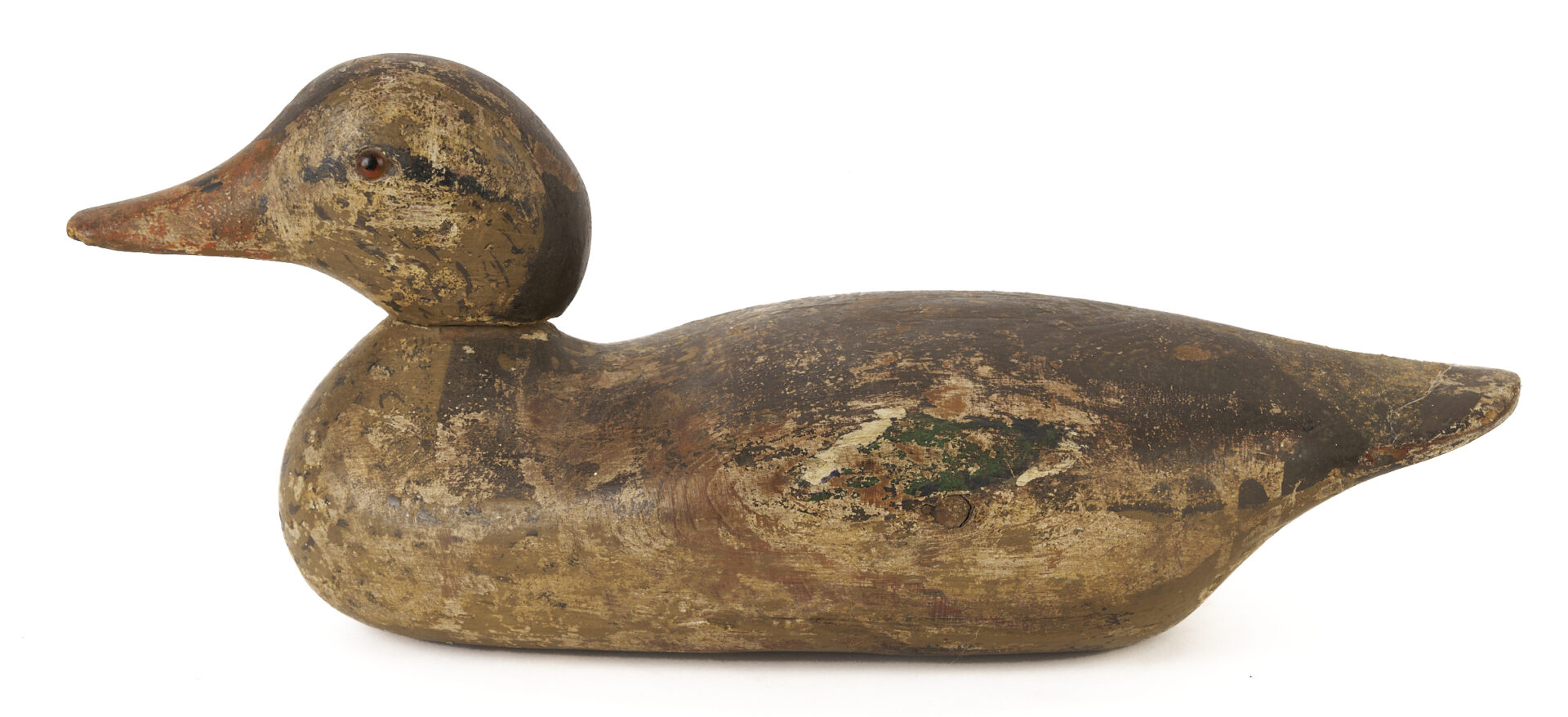 Lot 221: 3 Mason Factory Duck Decoys, Bluebills & Mallard Hen, Standard Grade Incl. Glass-Eye