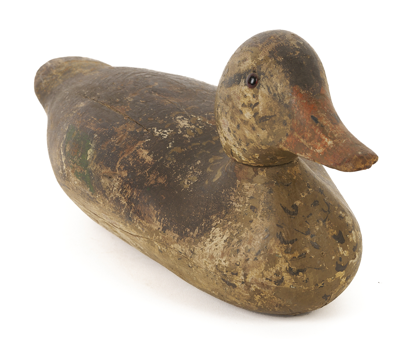 Lot 221: 3 Mason Factory Duck Decoys, Bluebills & Mallard Hen, Standard Grade Incl. Glass-Eye