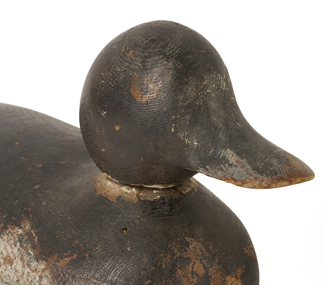 Lot 221: 3 Mason Factory Duck Decoys, Bluebills & Mallard Hen, Standard Grade Incl. Glass-Eye