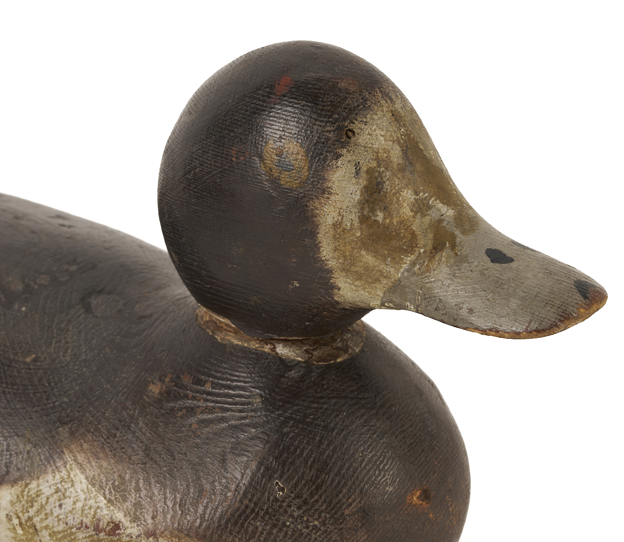 Lot 221: 3 Mason Factory Duck Decoys, Bluebills & Mallard Hen, Standard Grade Incl. Glass-Eye
