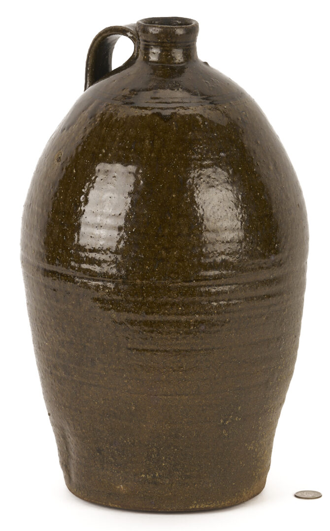 Lot 222: North Carolina 3 Gal. Ambrose Reinhardt Pottery Jug