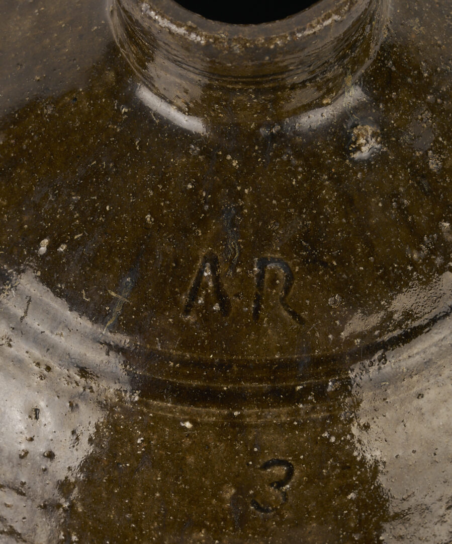 Lot 222: North Carolina 3 Gal. Ambrose Reinhardt Pottery Jug