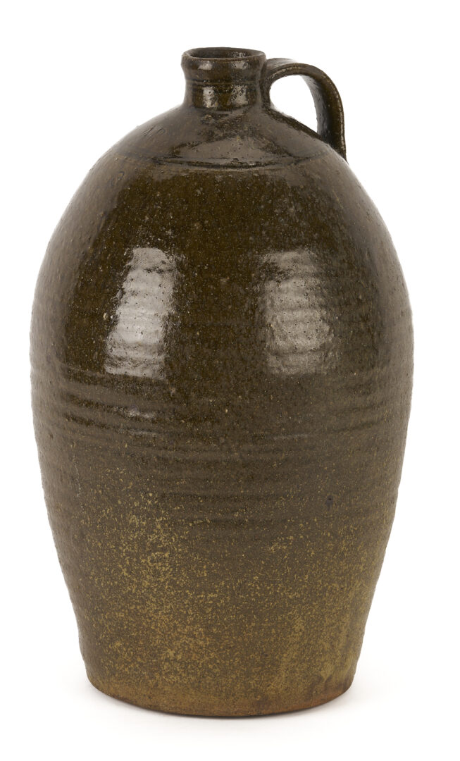Lot 222: North Carolina 3 Gal. Ambrose Reinhardt Pottery Jug
