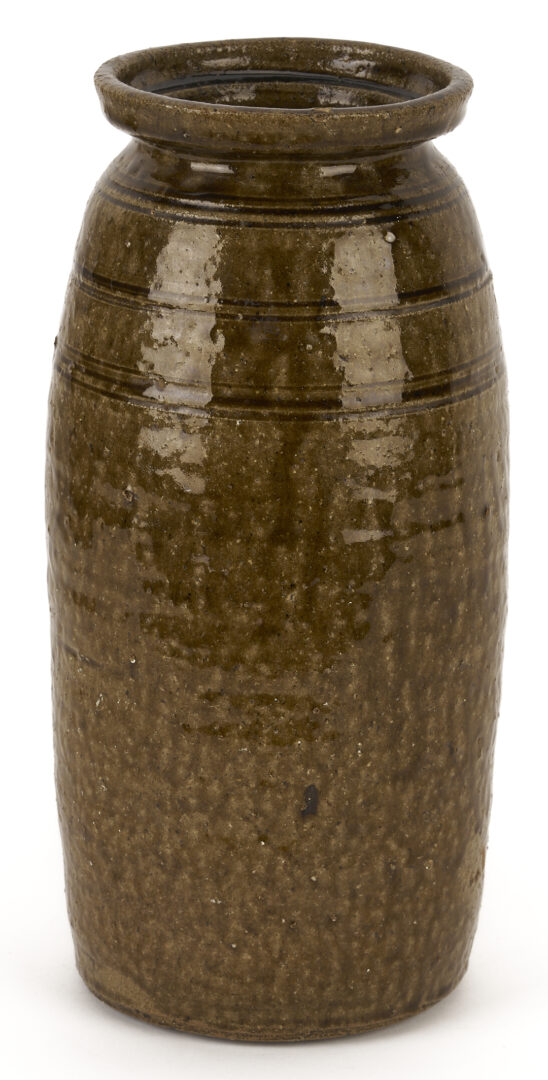 Lot 223: 2 Thomas Ritchie NC Pottery Jars
