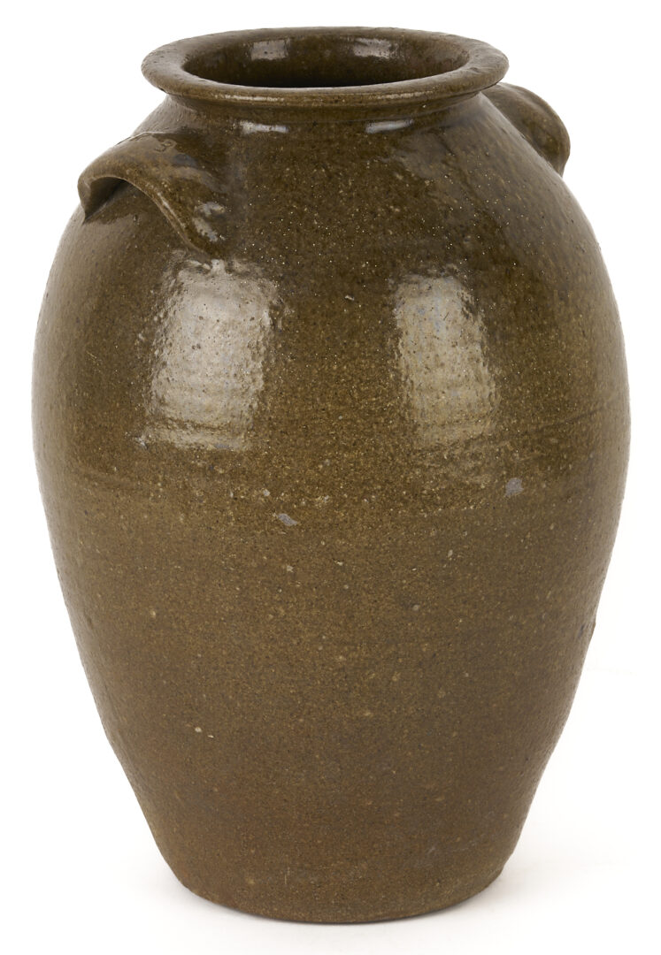 Lot 223: 2 Thomas Ritchie NC Pottery Jars