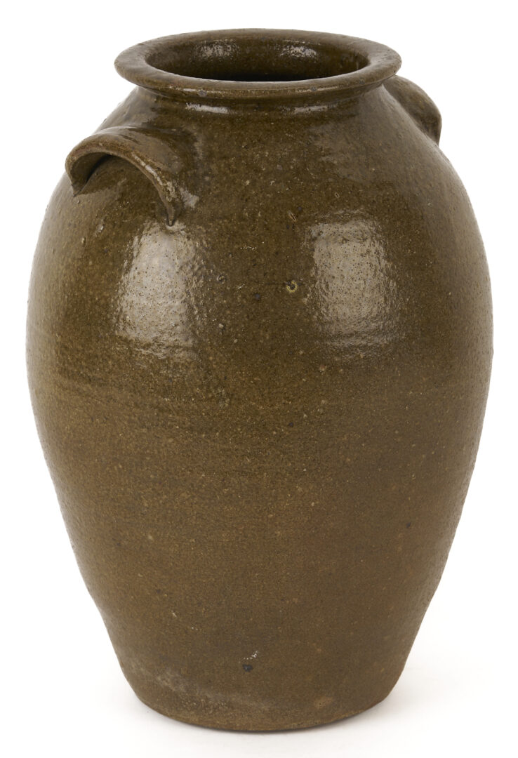 Lot 223: 2 Thomas Ritchie NC Pottery Jars