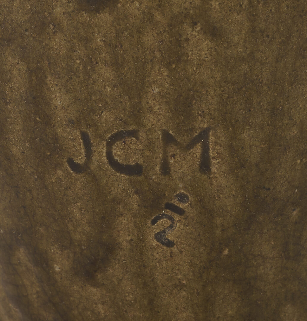 Lot 224: JCM, Daniel Seagle School, NC Stoneware Jar & Jug
