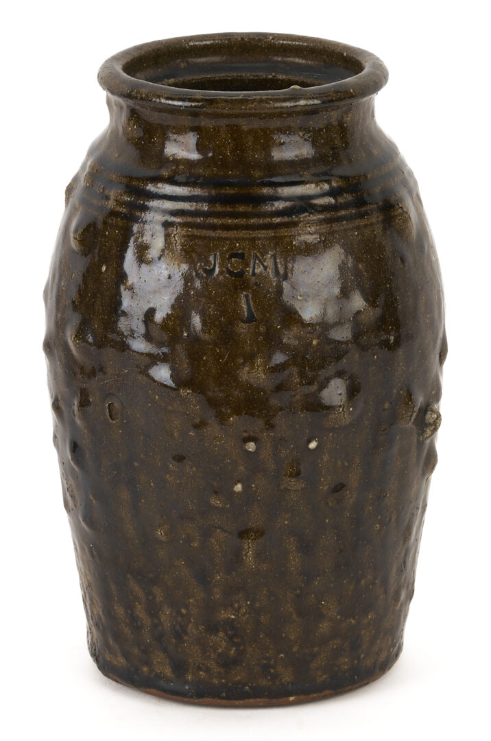 Lot 224: JCM, Daniel Seagle School, NC Stoneware Jar & Jug