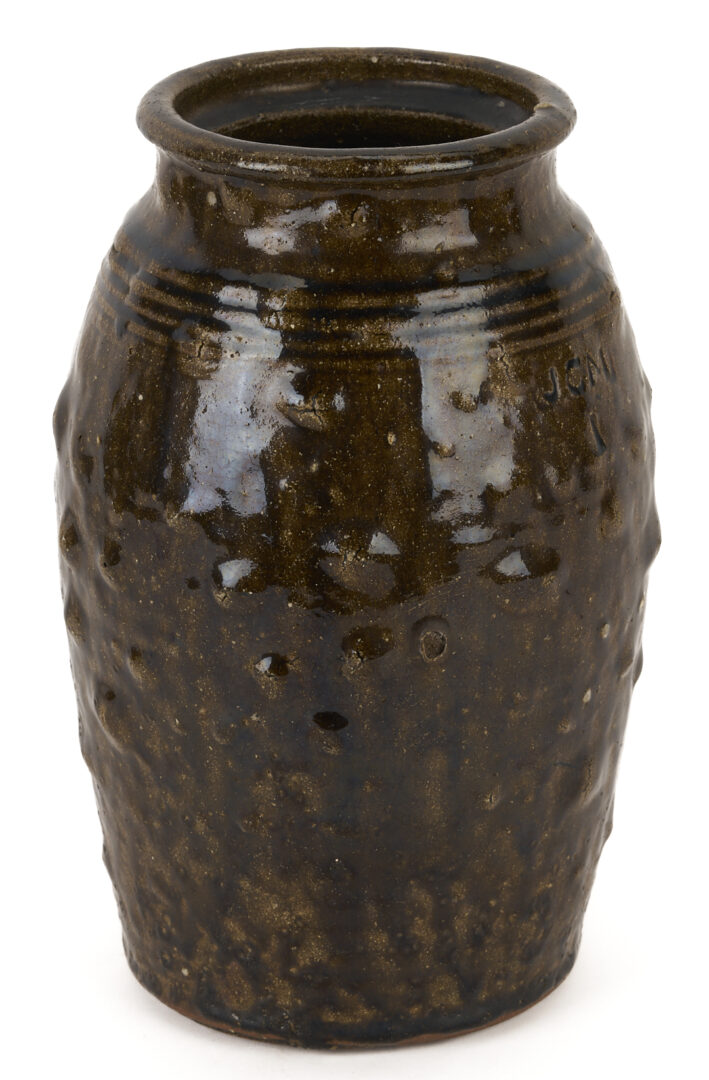 Lot 224: JCM, Daniel Seagle School, NC Stoneware Jar & Jug