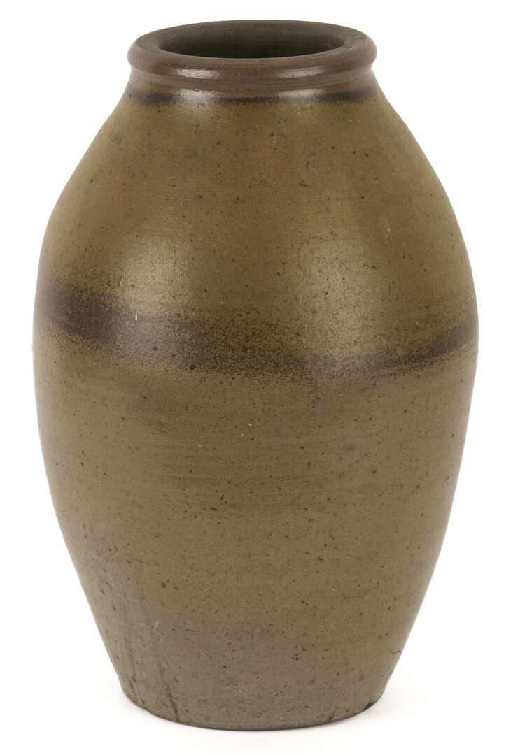 Lot 226: Middle TN Stoneware Pottery Jar, Hiram Brown