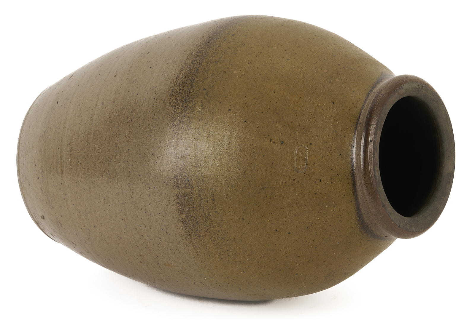 Lot 226: Middle TN Stoneware Pottery Jar, Hiram Brown