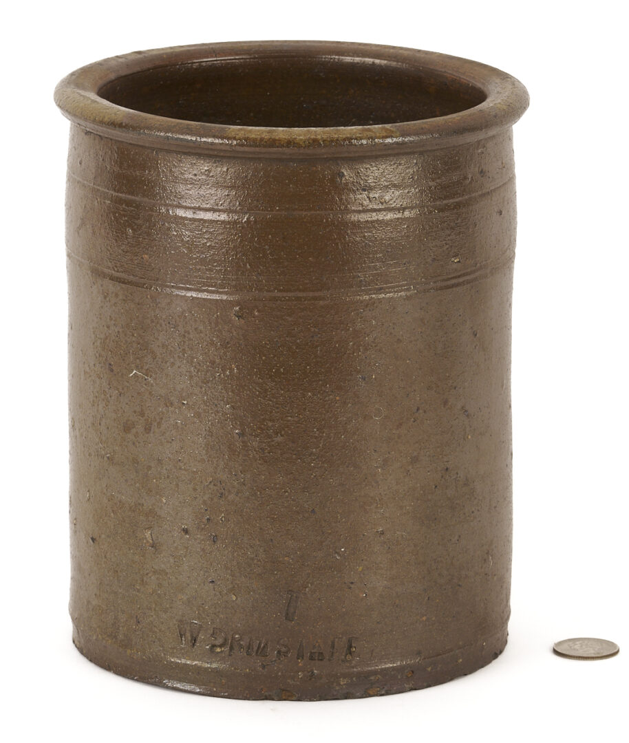 Lot 228: East TN Grindstaff 1-Gallon Stoneware Crock
