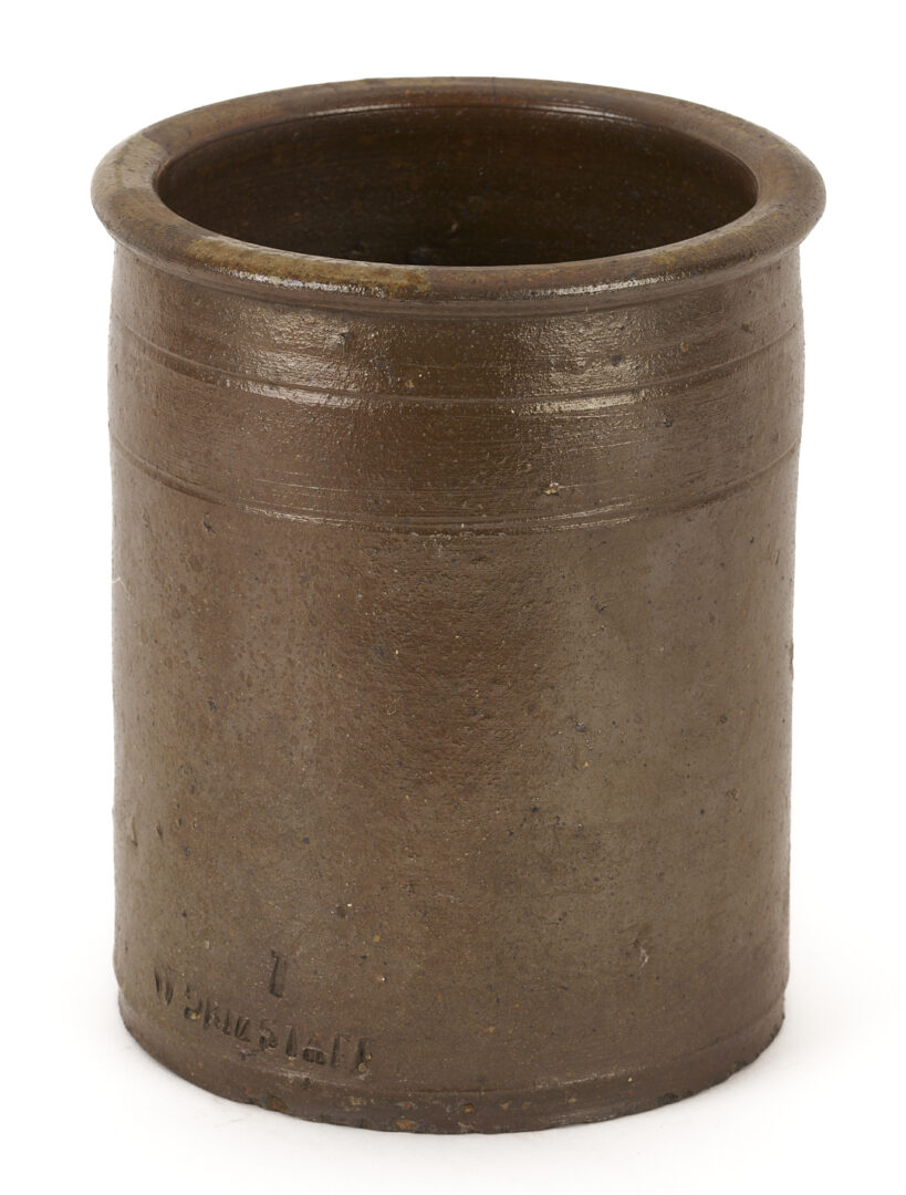 Lot 228: East TN Grindstaff 1-Gallon Stoneware Crock