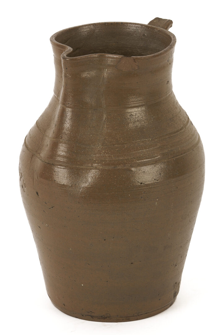Lot 229: 2 East TN Grindstaff Stoneware Pitchers