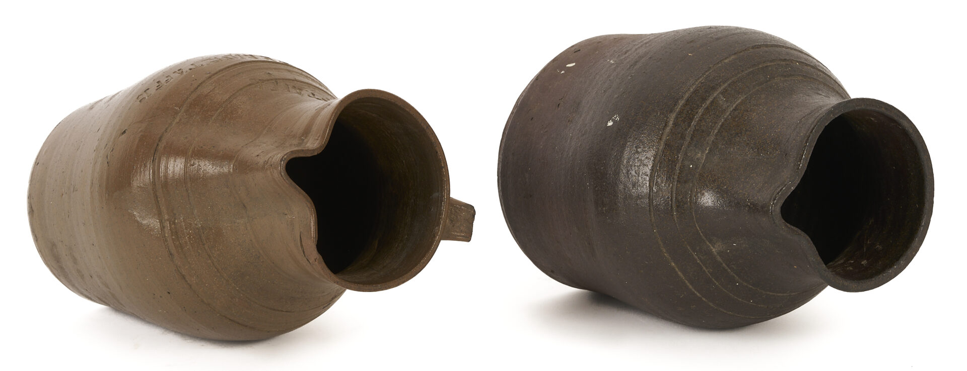 Lot 229: 2 East TN Grindstaff Stoneware Pitchers