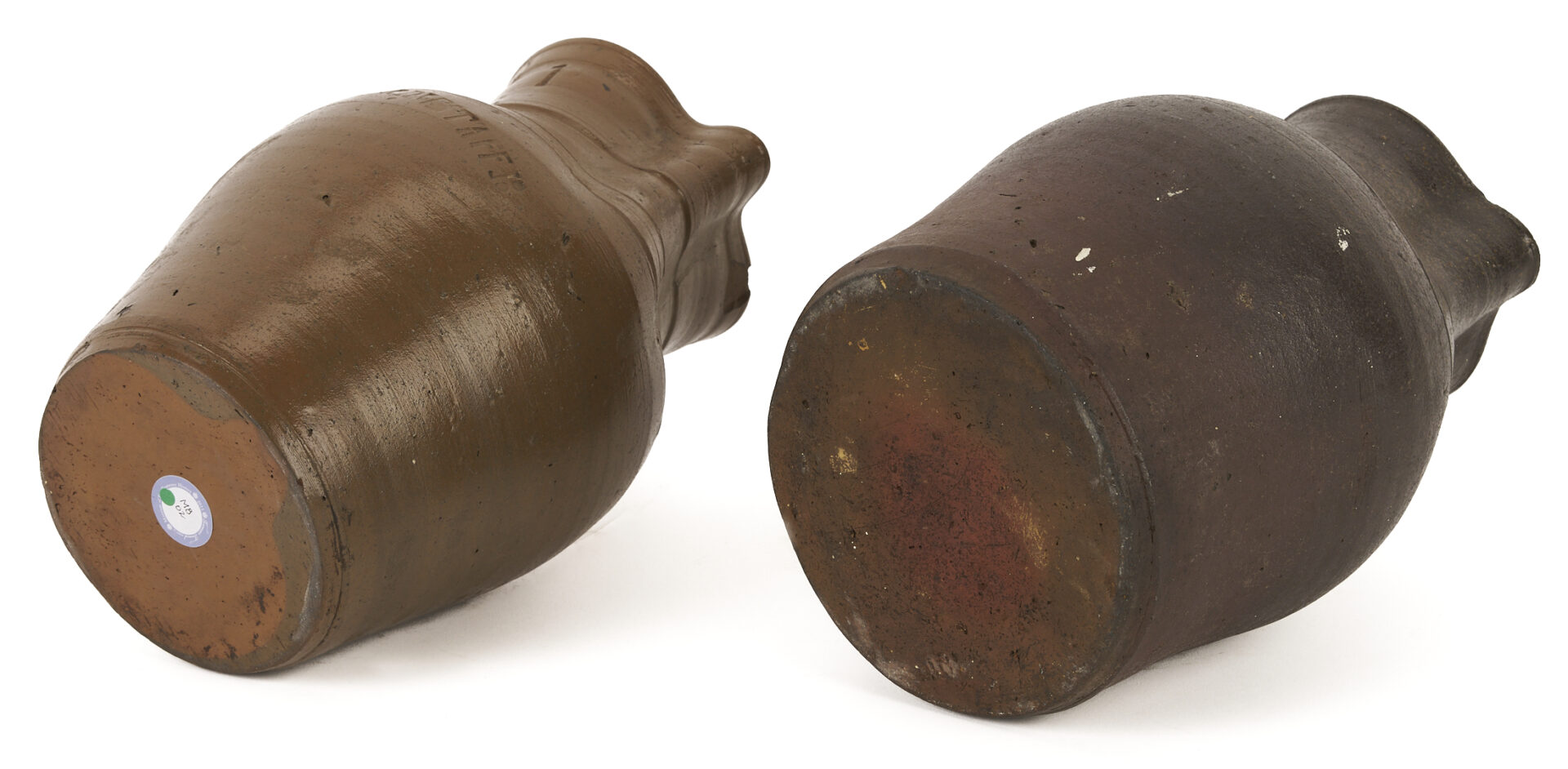 Lot 229: 2 East TN Grindstaff Stoneware Pitchers