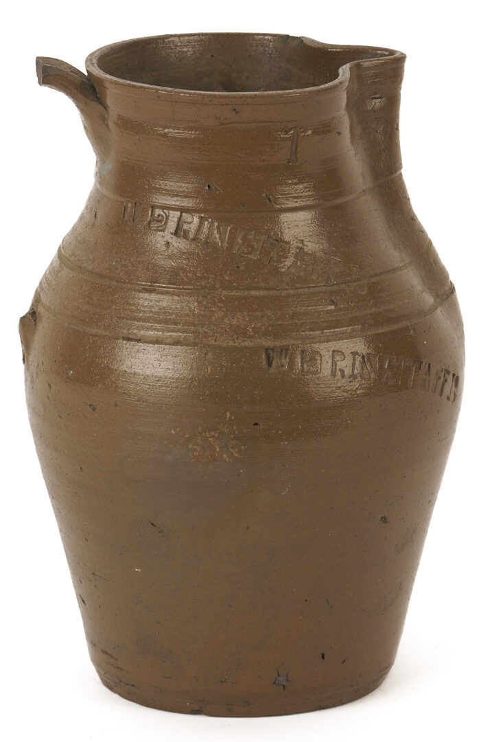 Lot 229: 2 East TN Grindstaff Stoneware Pitchers