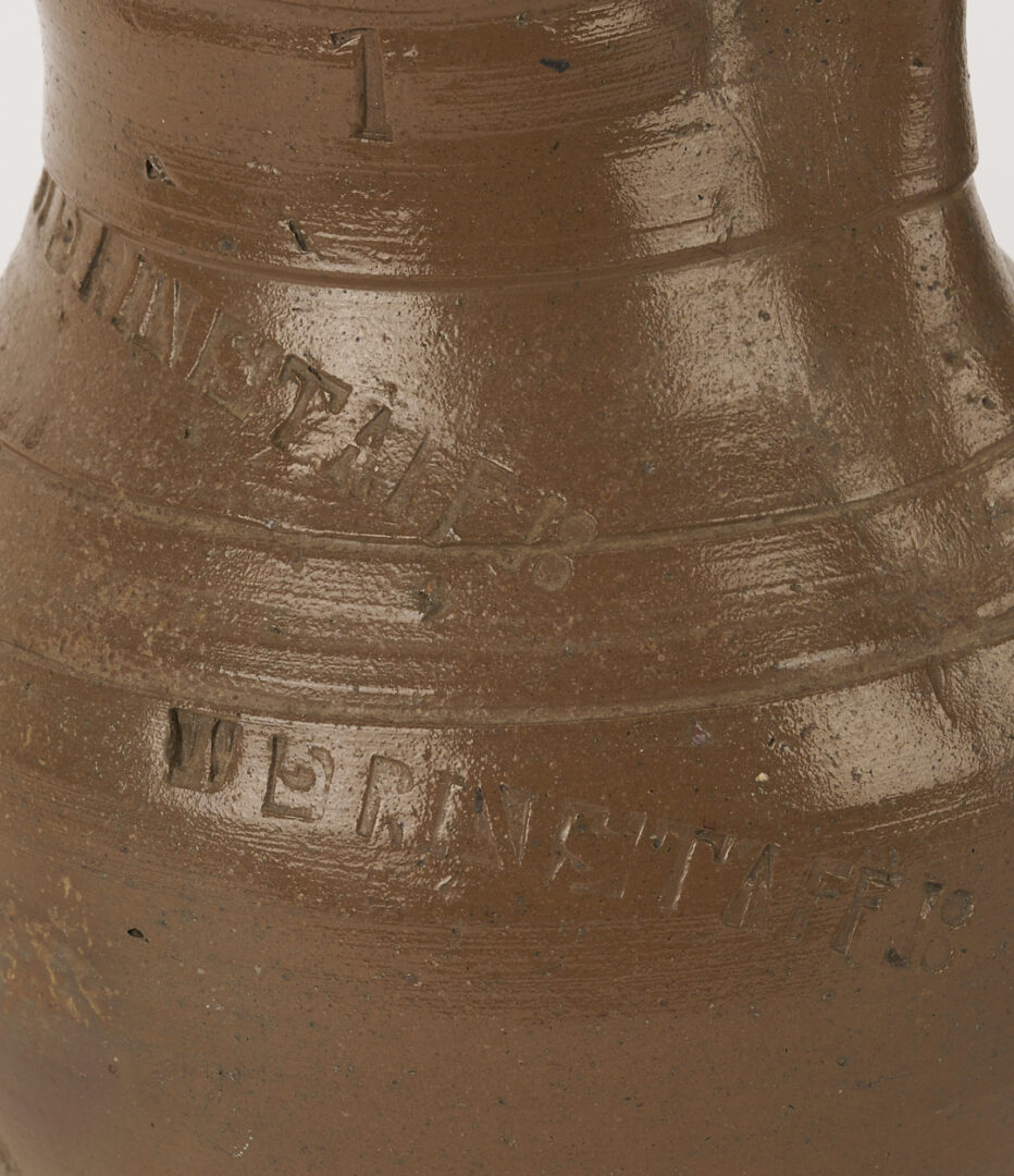 Lot 229: 2 East TN Grindstaff Stoneware Pitchers