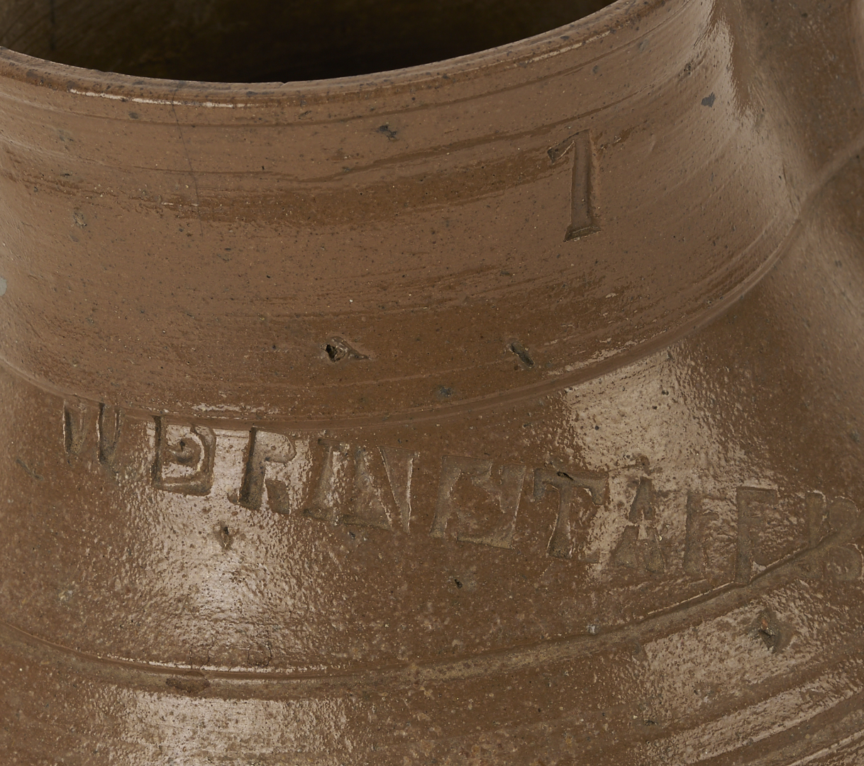 Lot 229: 2 East TN Grindstaff Stoneware Pitchers