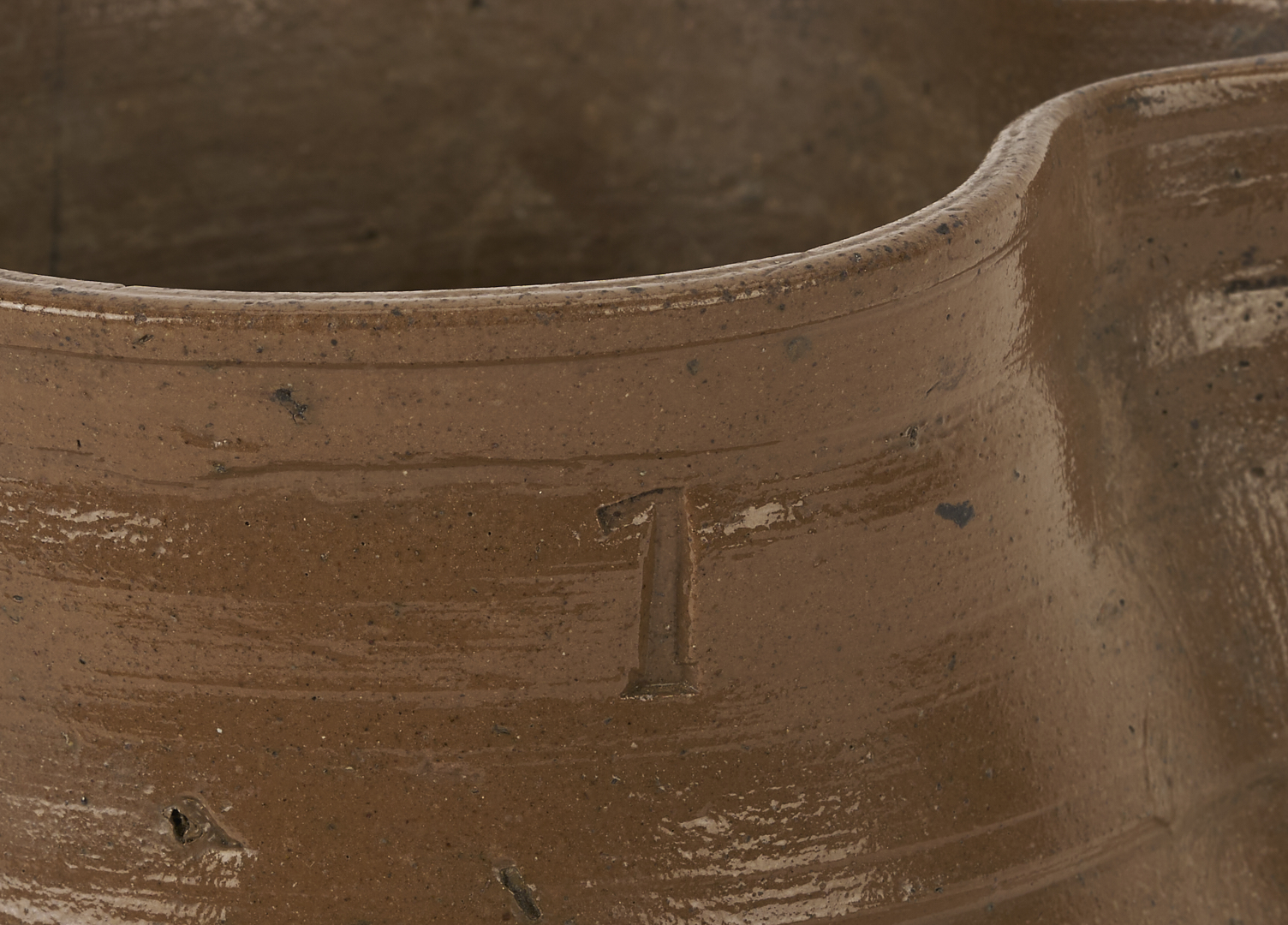 Lot 229: 2 East TN Grindstaff Stoneware Pitchers