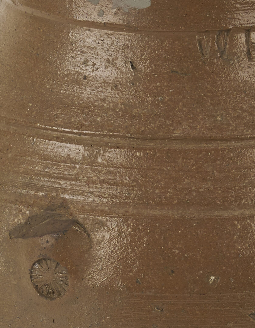 Lot 229: 2 East TN Grindstaff Stoneware Pitchers