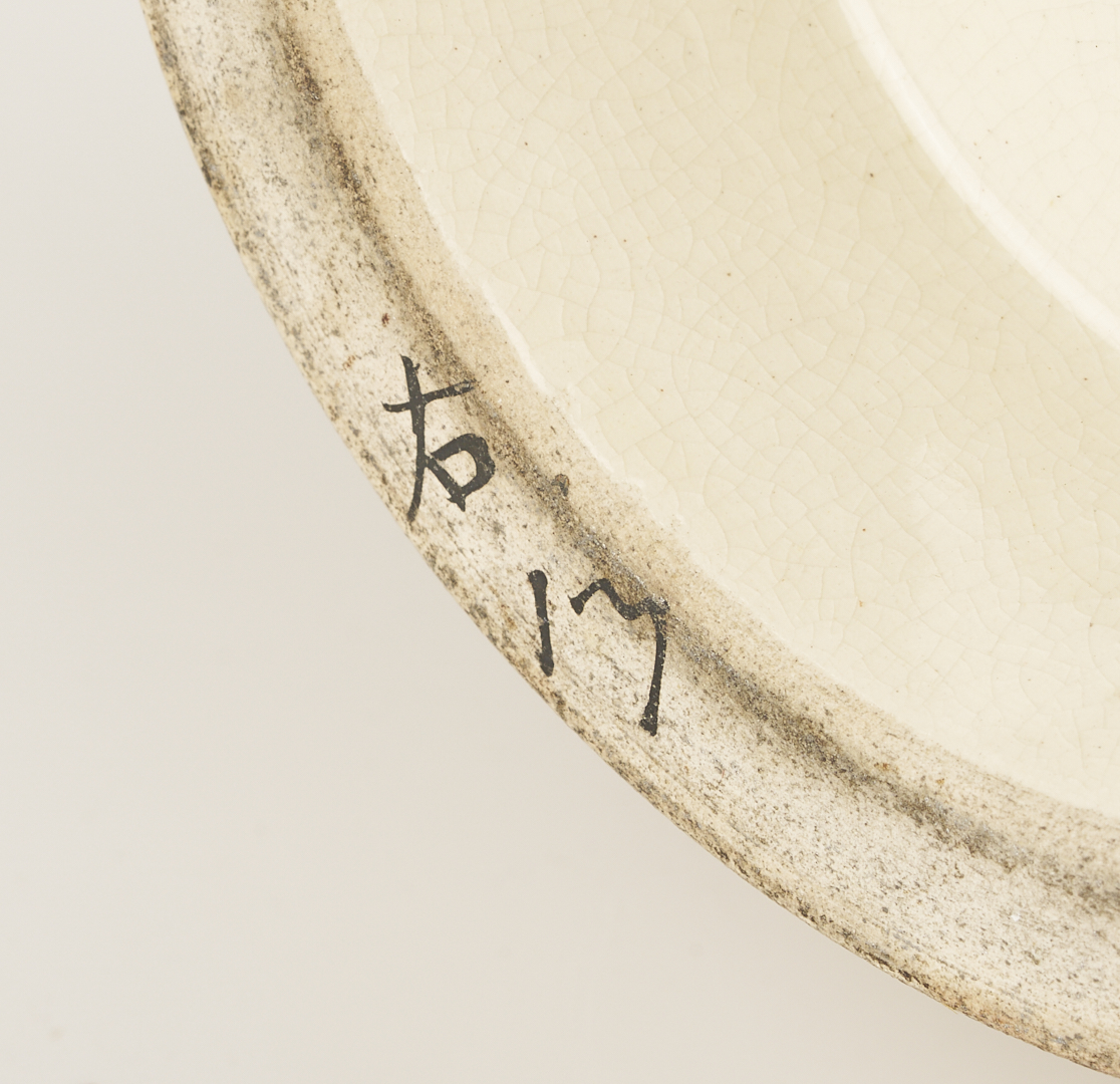 Lot 22: 3 Satsuma Double Handled Vases