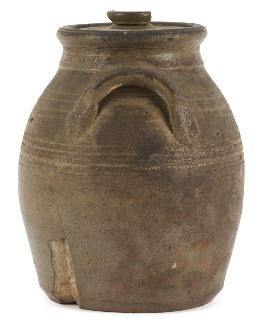 Lot 230: East TN Grindstaff Pottery Jar