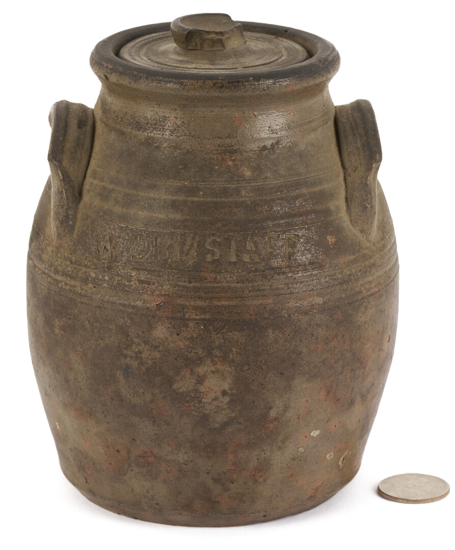 Lot 230: East TN Grindstaff Pottery Jar
