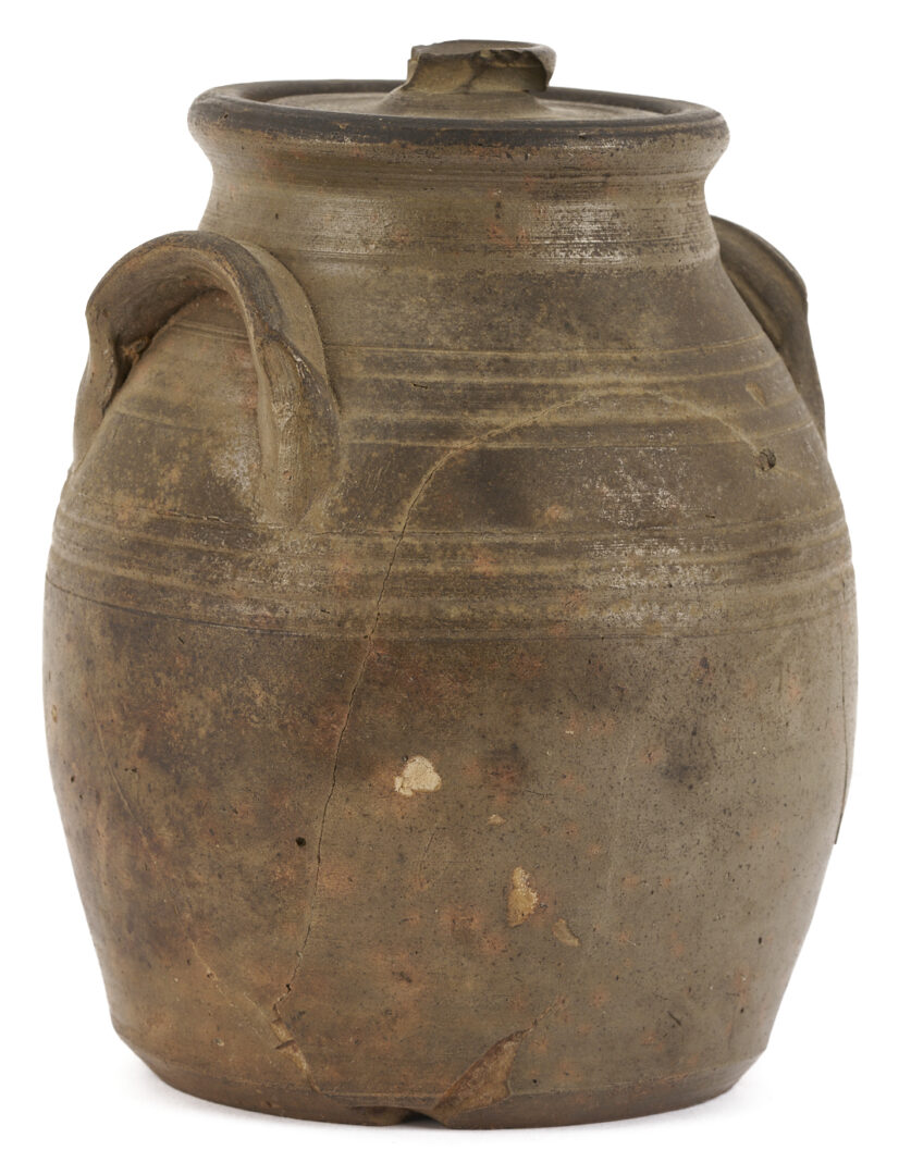 Lot 230: East TN Grindstaff Pottery Jar
