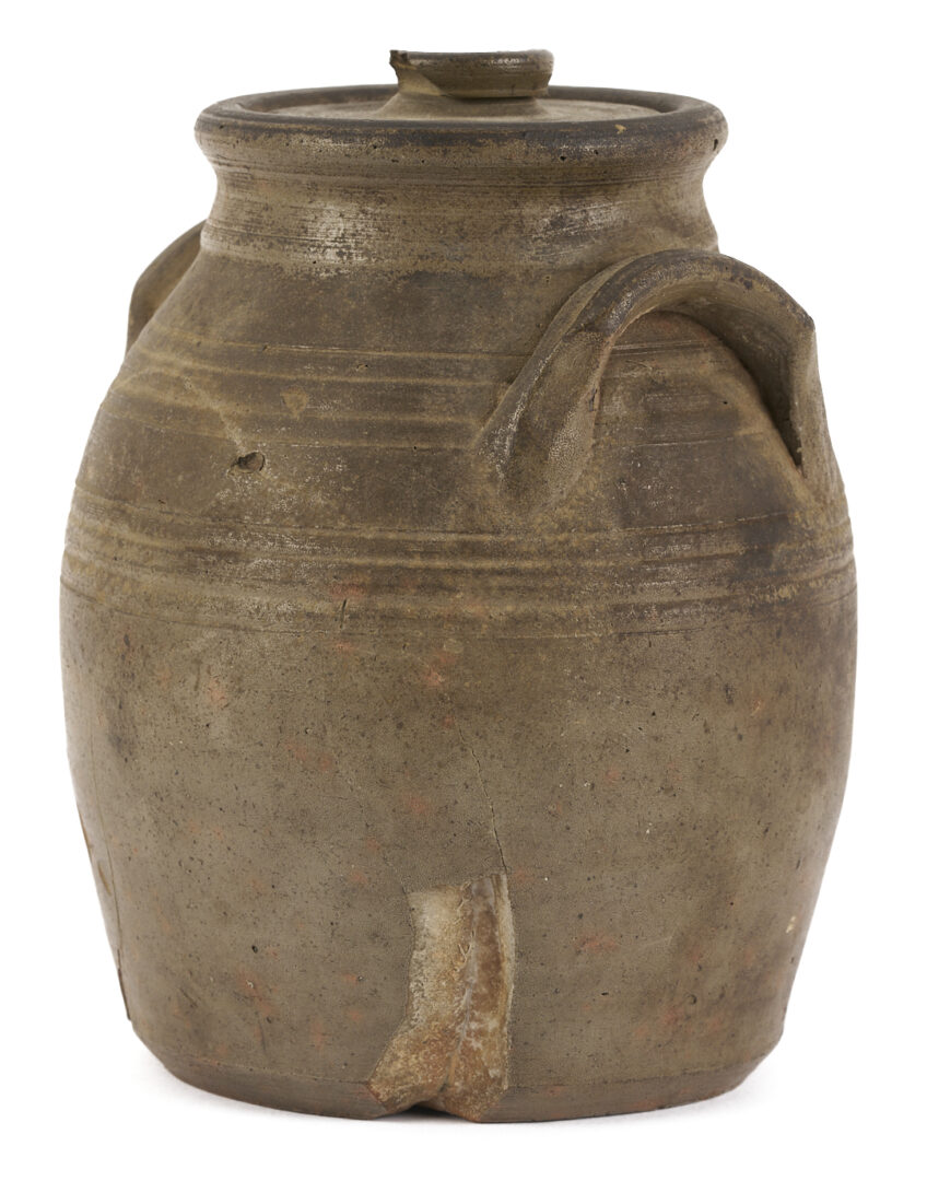 Lot 230: East TN Grindstaff Pottery Jar