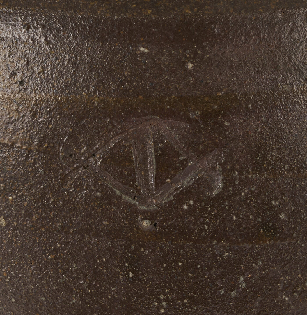 Lot 231: 2 East TN Stoneware Pottery Jars, attrib. John E. Glass