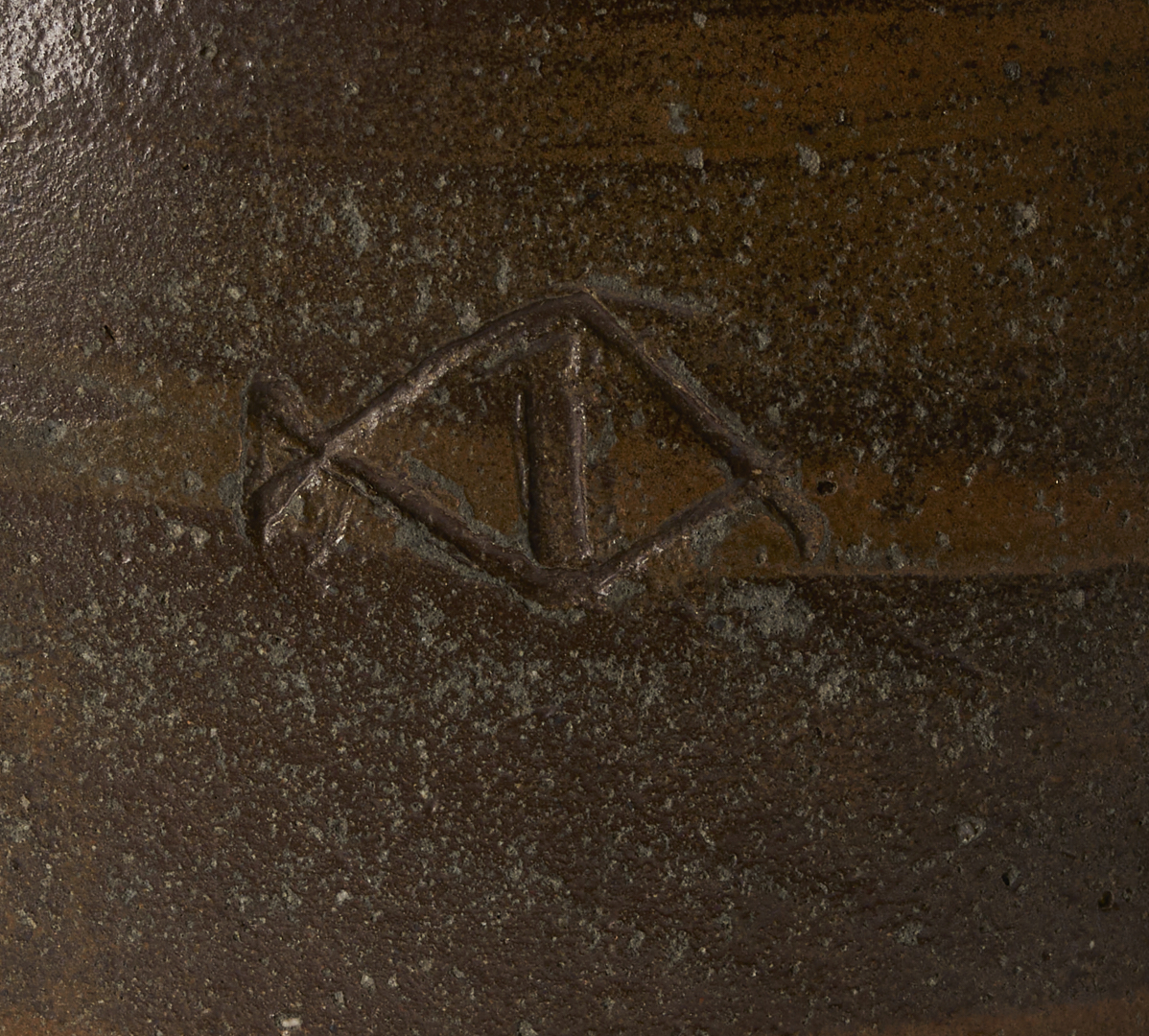 Lot 231: 2 East TN Stoneware Pottery Jars, attrib. John E. Glass