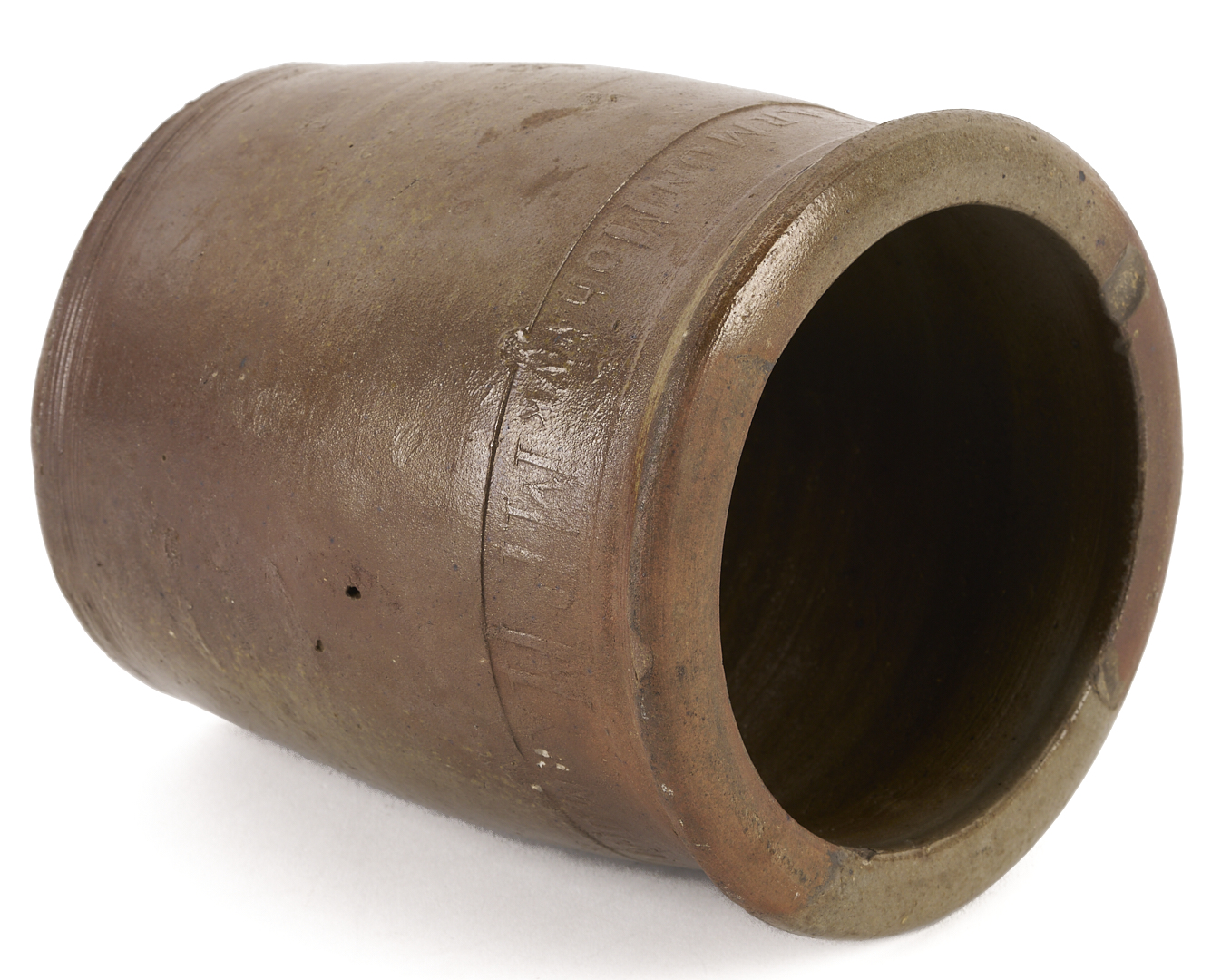 Lot 232: 2 East Tennessee Pottery Jars, M.P. Harmon