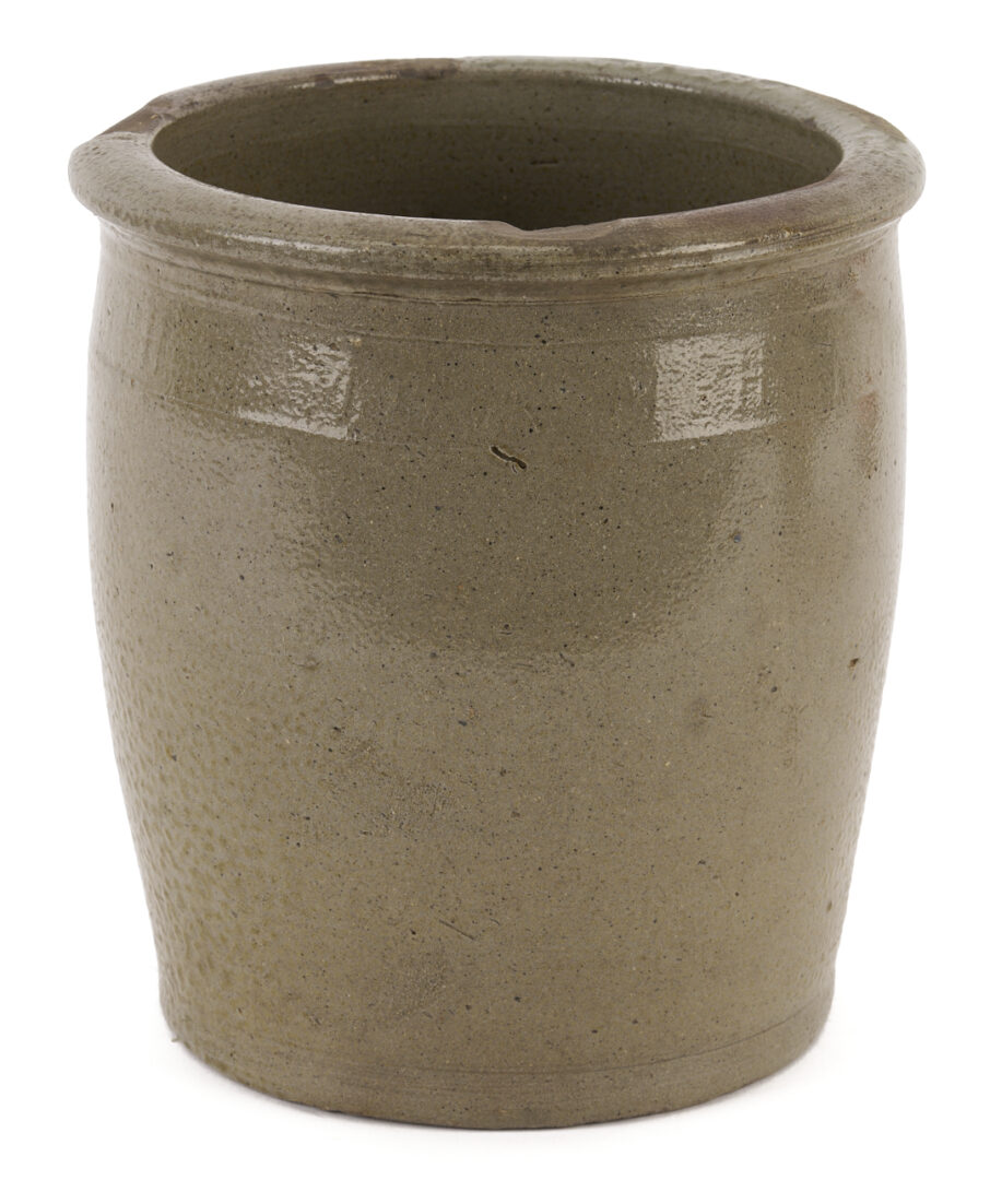 Lot 232: 2 East Tennessee Pottery Jars, M.P. Harmon
