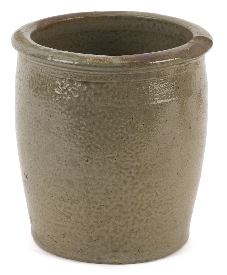 Lot 232: 2 East Tennessee Pottery Jars, M.P. Harmon