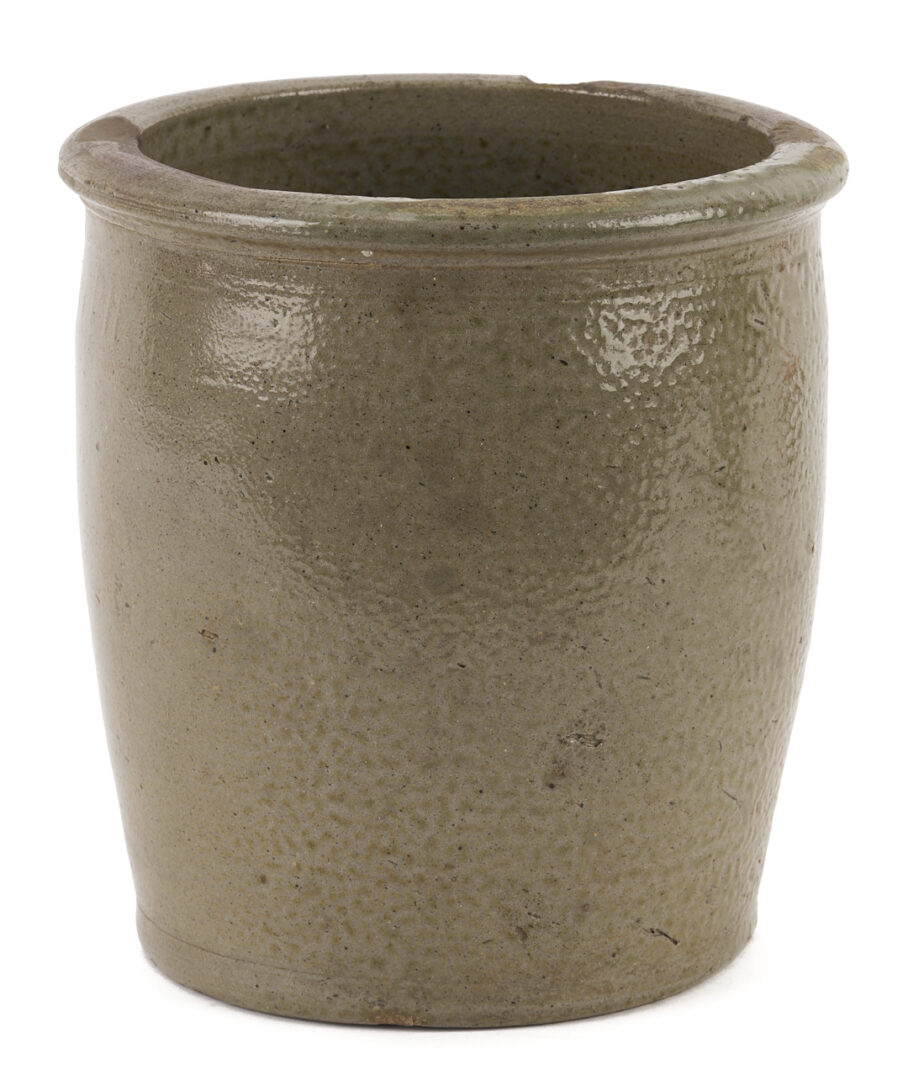 Lot 232: 2 East Tennessee Pottery Jars, M.P. Harmon