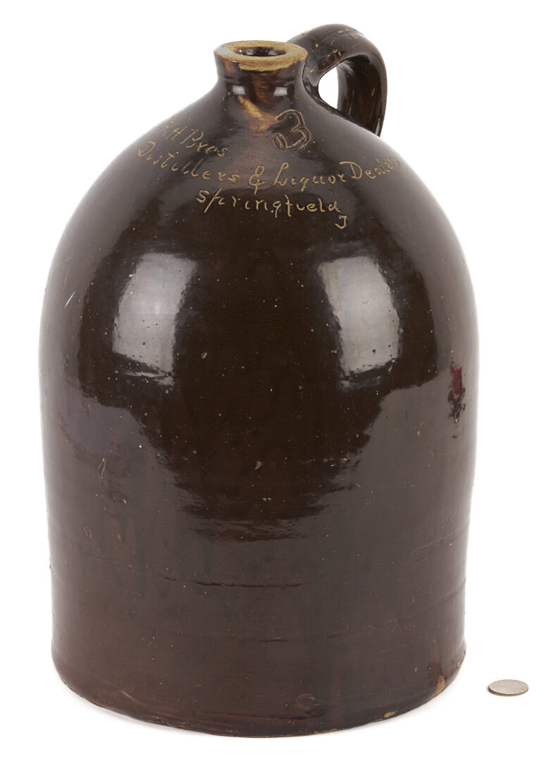 Lot 234: Springfield TN Whiskey Jug, Pitt Bros.