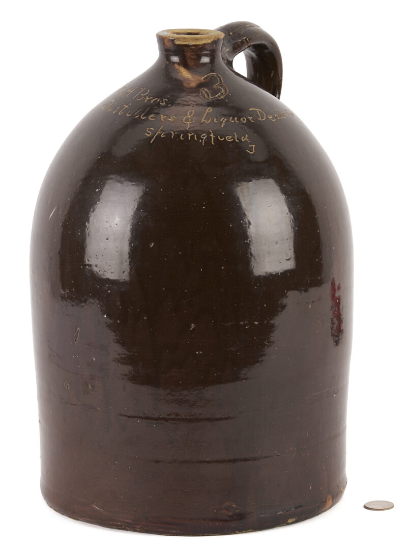 Lot 234: Springfield TN Whiskey Jug, Pitt Bros.