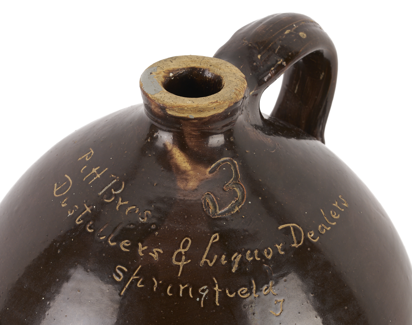 Lot 234: Springfield TN Whiskey Jug, Pitt Bros.