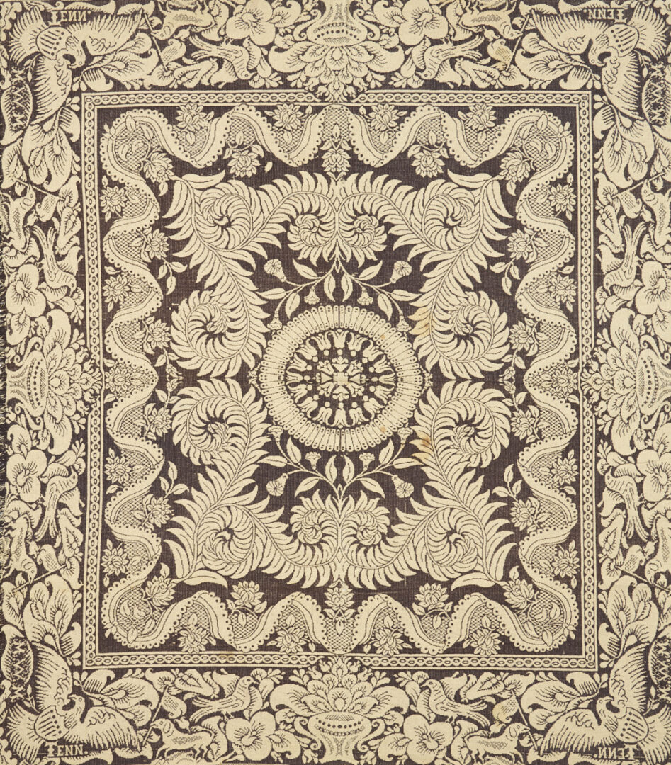 Lot 241: Maryville, TN Woolen Mills Blue & White Coverlet