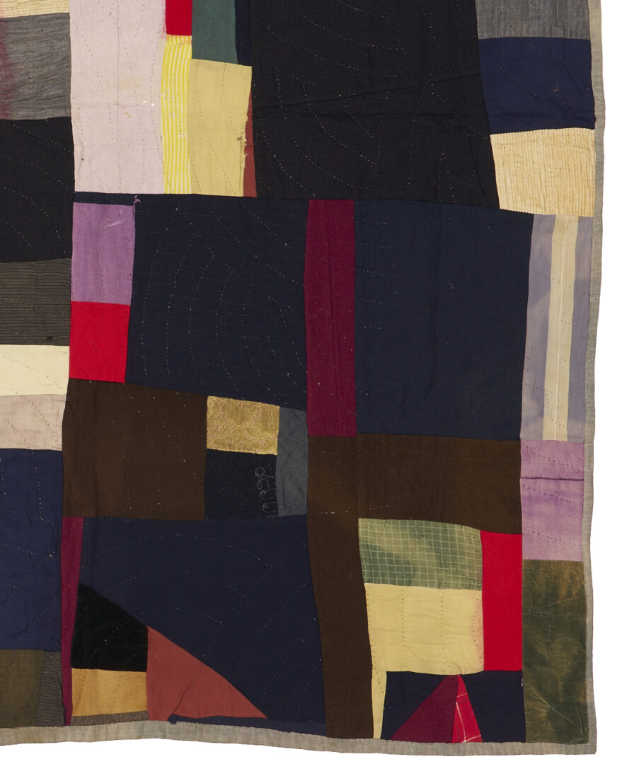 Lot 245: 2 Southern Quilts: Pine Burr & Crazy-Style Utility
