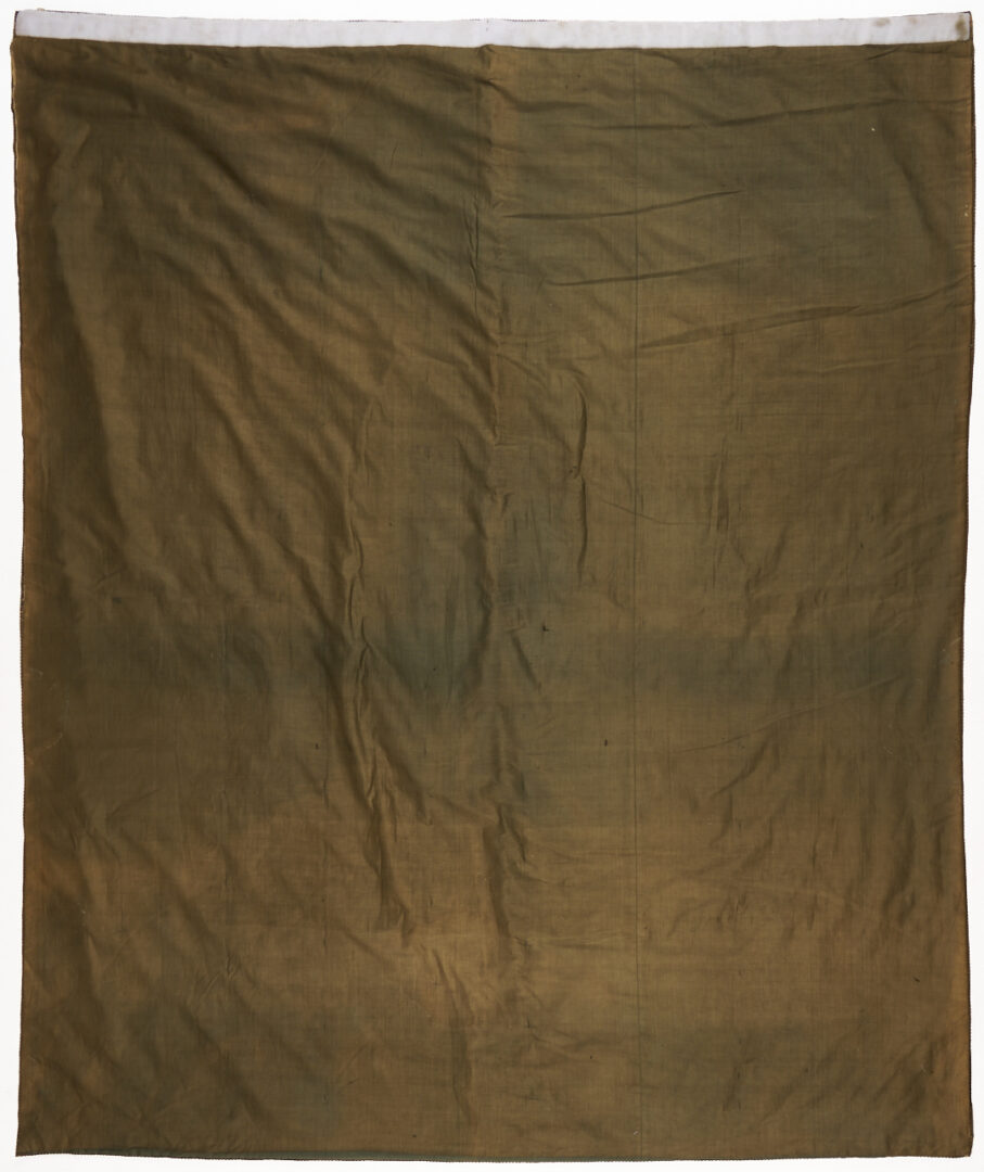 Lot 249: 18th c. Continental Heraldic Tapestry Bedspread