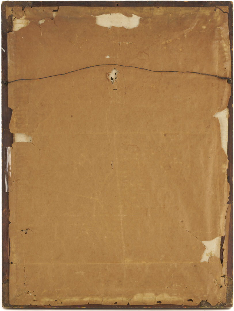 Lot 251: 3 Silk Embroidered Pictures incl. Mourning, Religious Themes