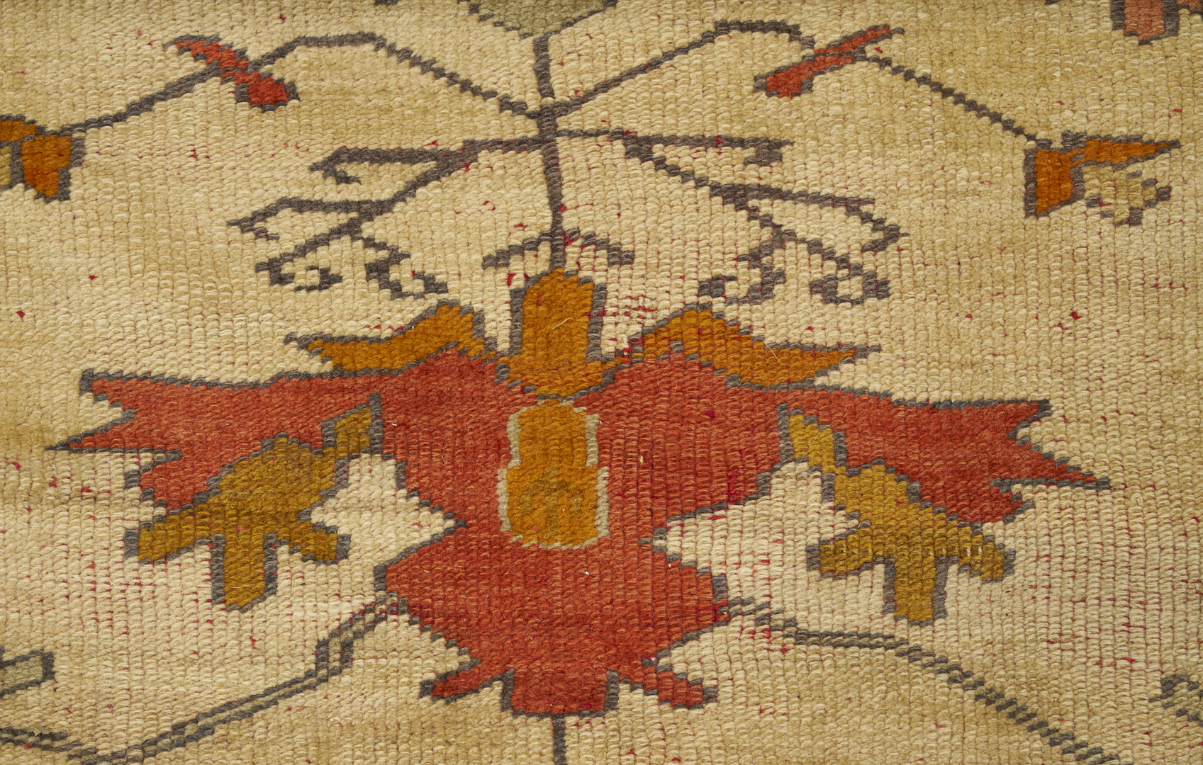 Lot 254: Turkish Oushak Room Sized Carpet, 10 x 12