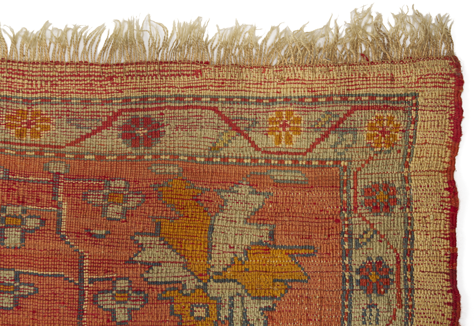 Lot 254: Turkish Oushak Room Sized Carpet, 10 x 12