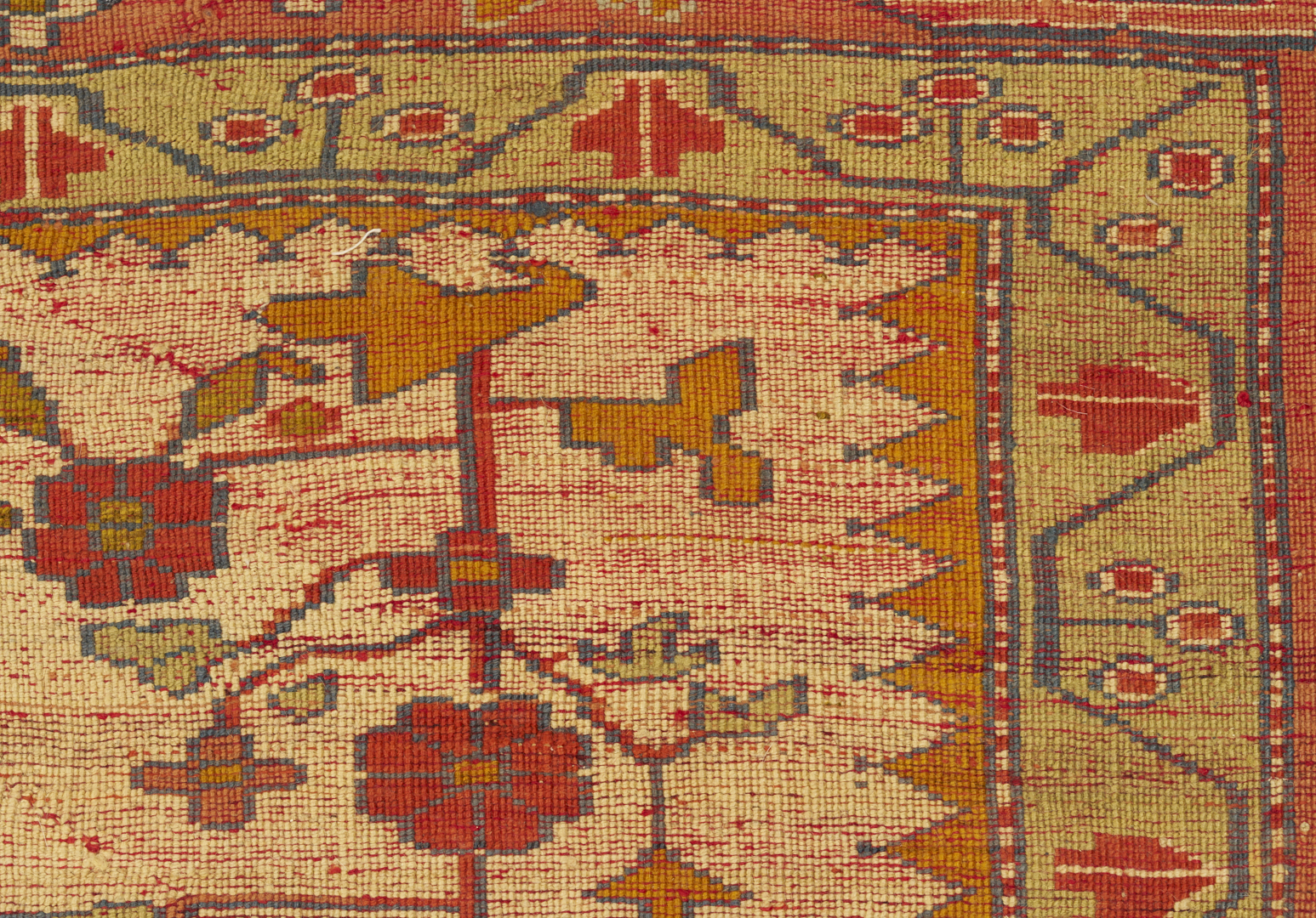 Lot 254: Turkish Oushak Room Sized Carpet, 10 x 12